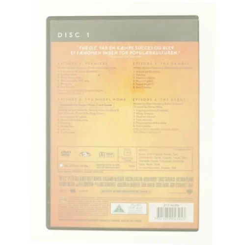 The OC season1 Disc 1 fra DVD