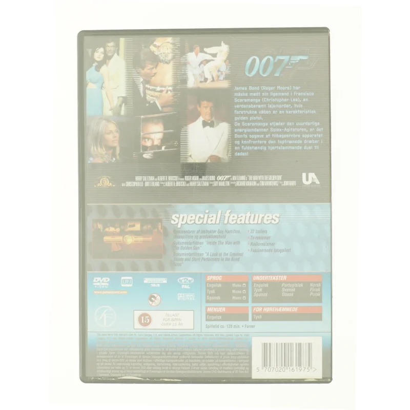 Agent 007 - the Man with the Golden Gun fra DVD