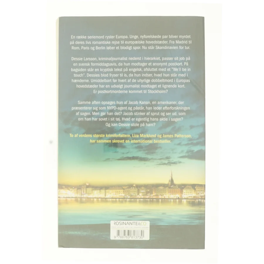 Postkort moderne af Liza Marklund og James Patterson (bog)