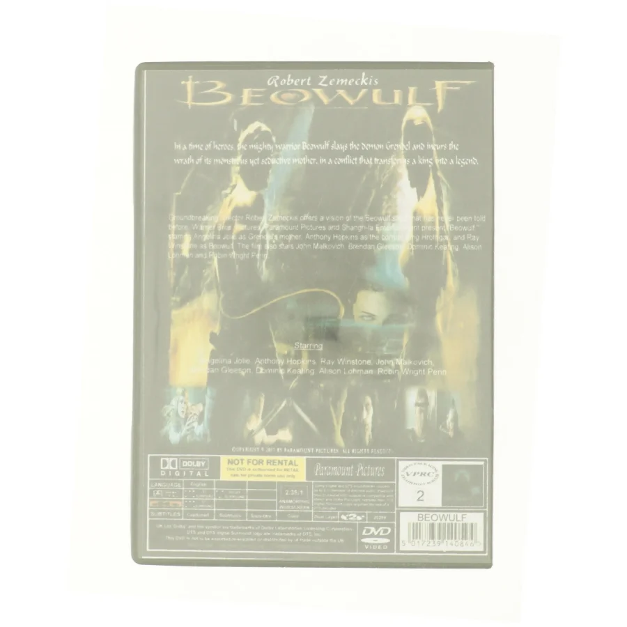 Beowulf fra DVD