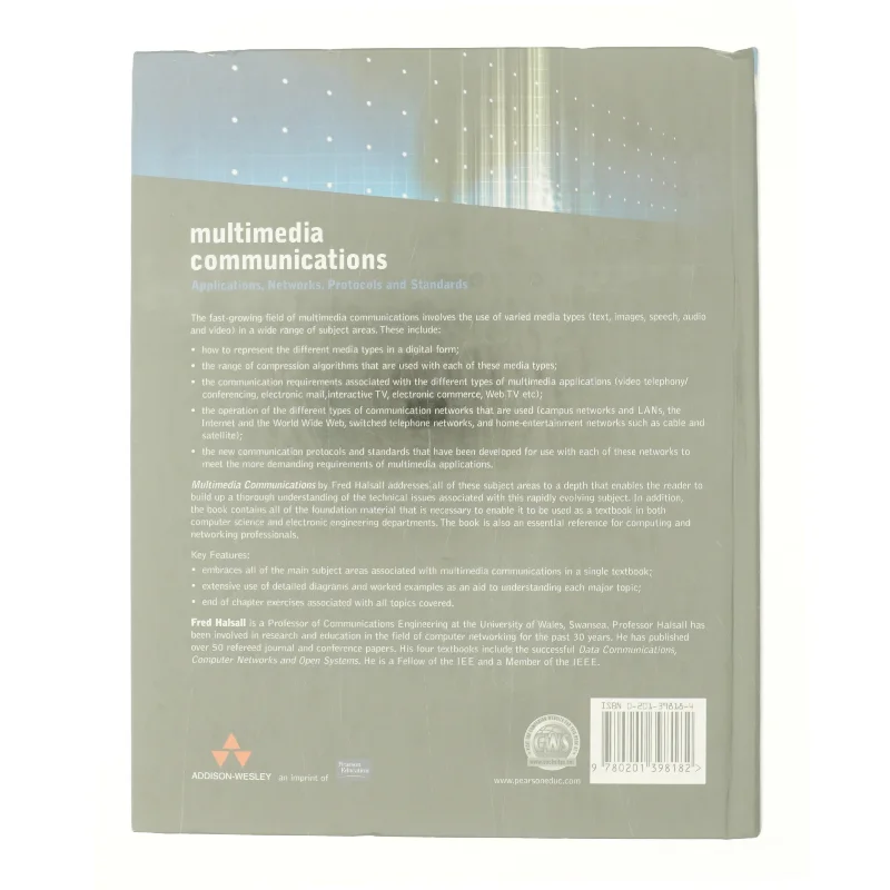 Multimedia Communications : Applications, Networks, Protocols and Standards by Fred Halsall af Fred Halsall (Bog)