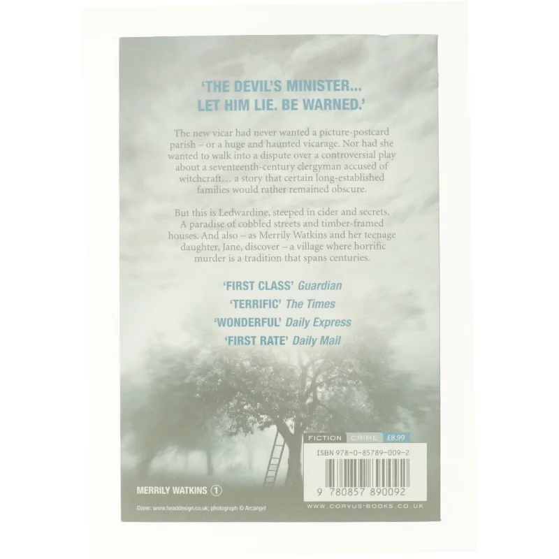 The wine of angels af Phil Rickman (Bog)