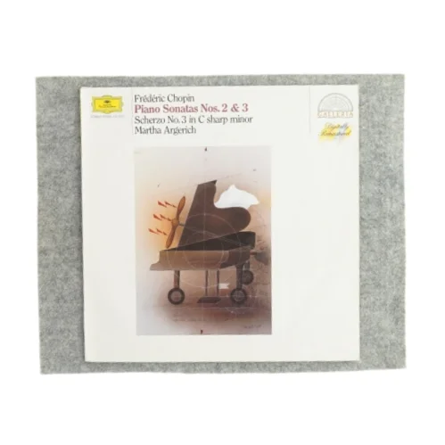 Frédérie Chopin Piano Sonatos Nos. 2&3 vinylplade