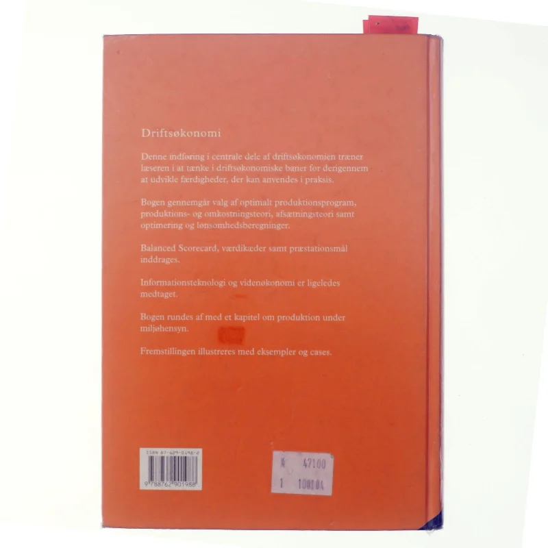 Driftsøkonomi af Peter Lynggaard (Bog)