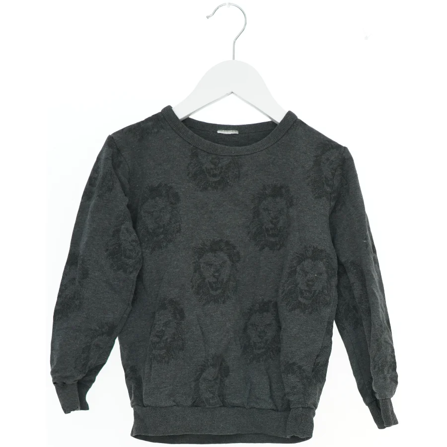 Sweatshirt med løveprint (str. 116)