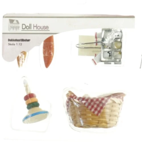 Dukkehus tilbehørssæt (str. 5x3 cm)