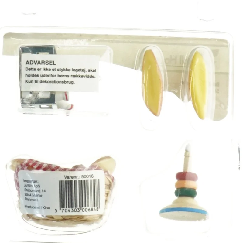 Dukkehus tilbehørssæt (str. 5x3 cm)