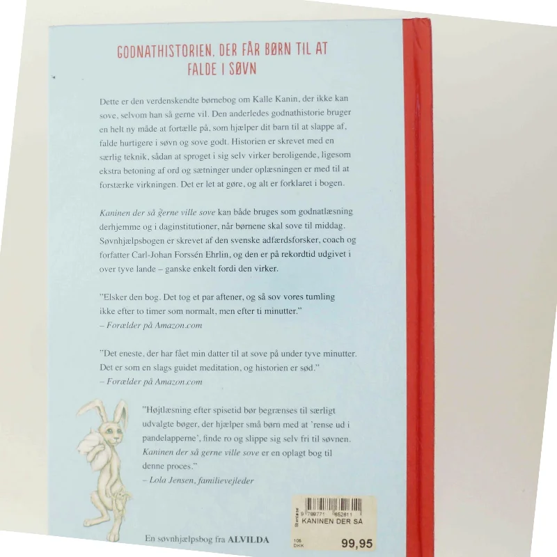 Kaninen der så gerne ville sove af Carl-Johan Forssén Ehrlin (Bog)