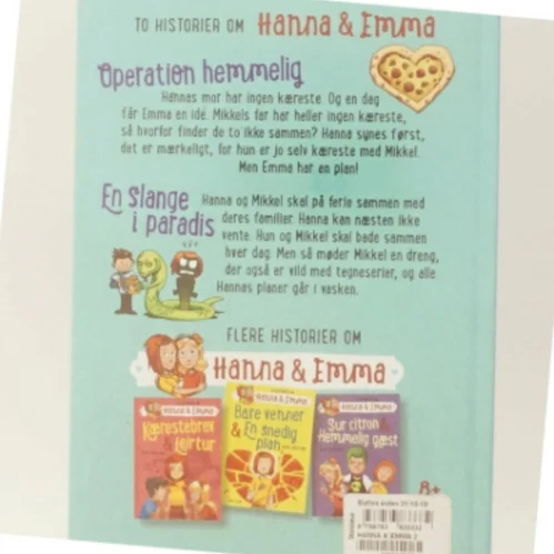 Hanna & Emma børnebog fra Høst & Søn
