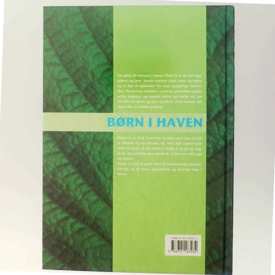 Børn i haven af Lotte Bjarke, Havens Dag (Bog)