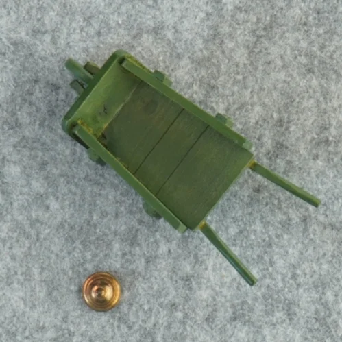 Miniature trillebør, dukkehus tilbehør (str. 10x5 cm)