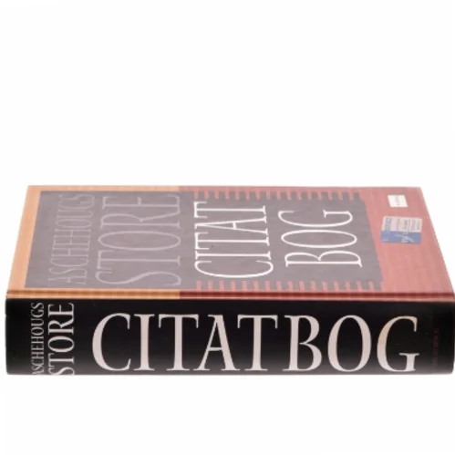 Aschehougs Store Citatbog (Bog)