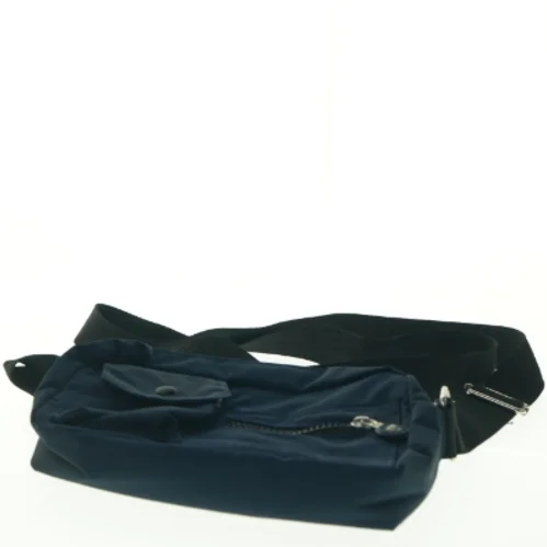 Mørkeblå bæltetaske (str. 22 x 18 cm)