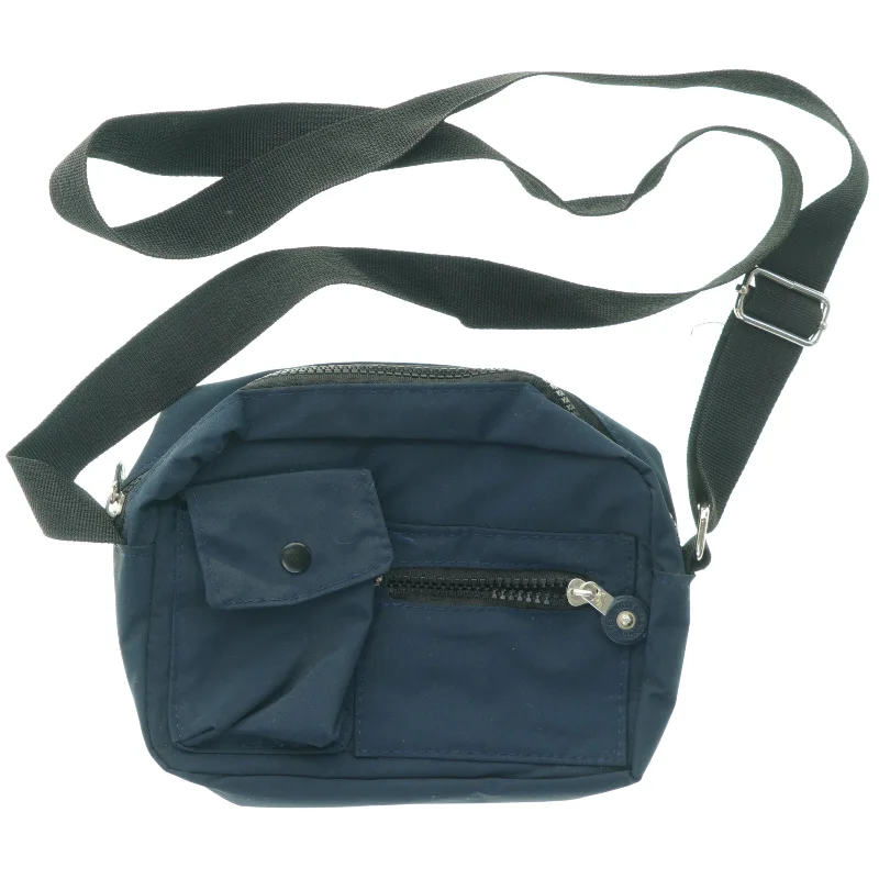 Mørkeblå bæltetaske (str. 22 x 18 cm)
