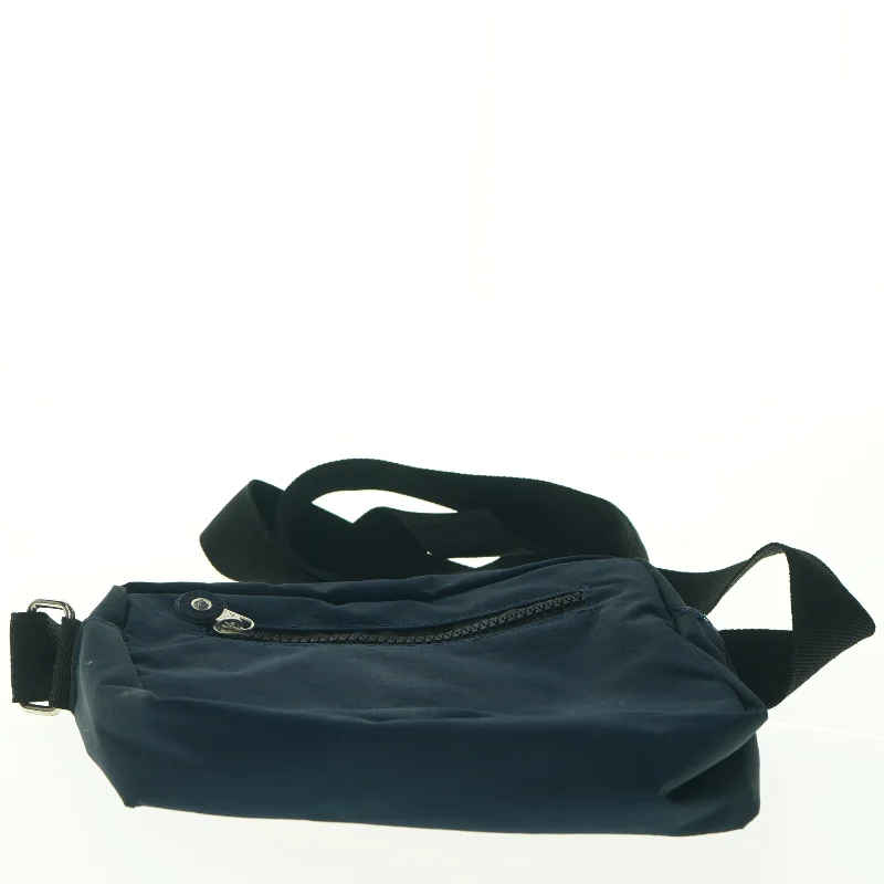 Mørkeblå bæltetaske (str. 22 x 18 cm)