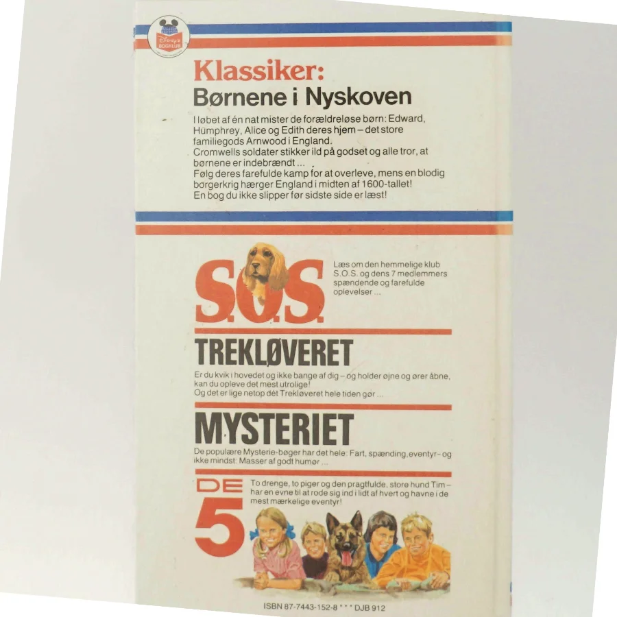 Børnene i Nyskoven af Kaptajn Marryat fra Disneys Bogklub