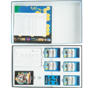 Galathea brætspil (str. 43 x 26 cm)