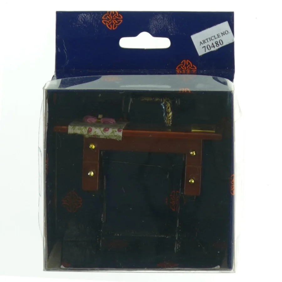 Miniature dukkehus skammel fra Vega (str. 9x8,5 cm)