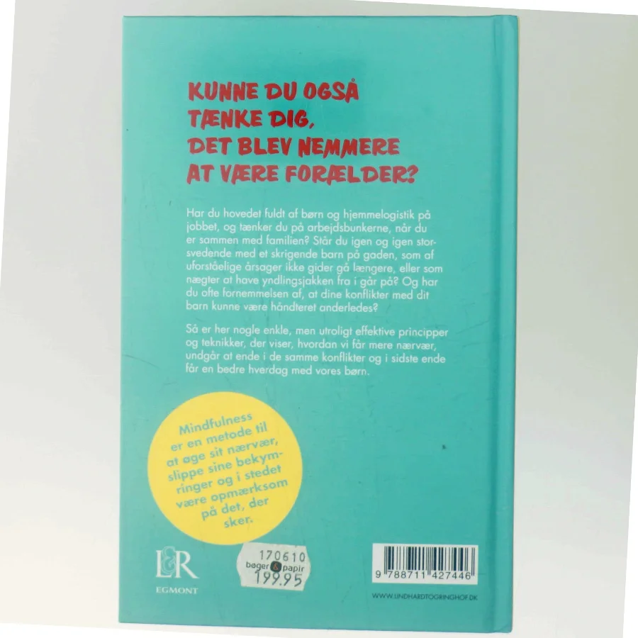Mindfulness for forældre af Heidi Andersen (f. 1967) (Bog)