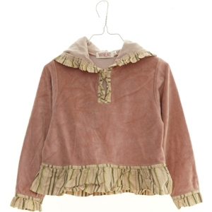 Hættetrøje fra Wheat (str. 116 cm)