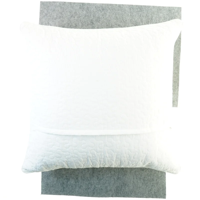 Puder og sengetæppe (str. 250 x 260 cm og 60 x 60 cm)