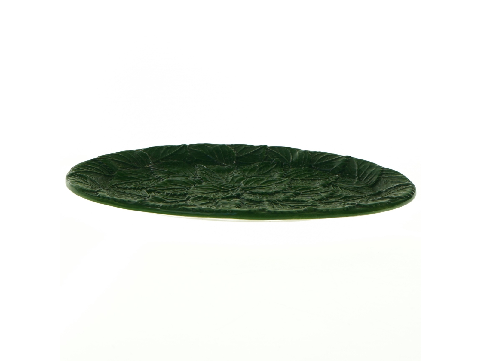 Dekorativt fad formet som et blad (str. 22 x. 13,5 cm)