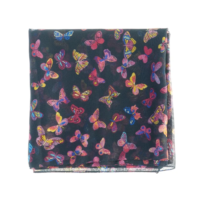 Sommerfugle tørklæde (str. 160 x. 38 cm)