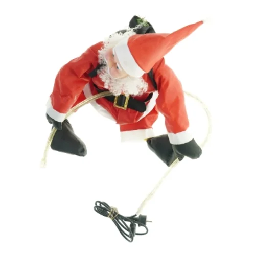 Julemandsfigur med belysning (str. 36. x 37 cm)