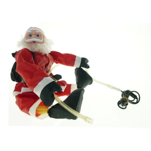 Julemandsfigur med belysning (str. 36. x 37 cm)