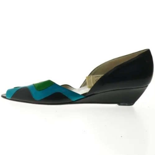 Damefladsko med farveblokke fra Franco Potalivo (str. 41)