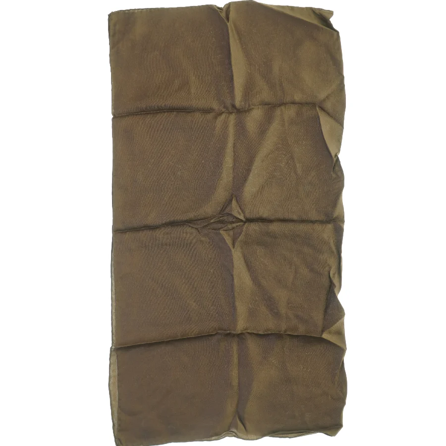 Brunt tørklæde (str. 70 x 65 cm)