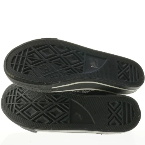 Sorte lave sneakers med palietter fra Cix (str. 40)