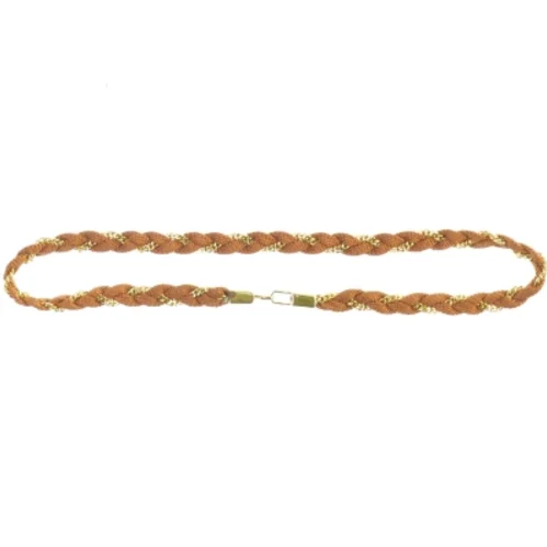 Flettet bælte (str. Længde, 80 cm. b 1 cm)