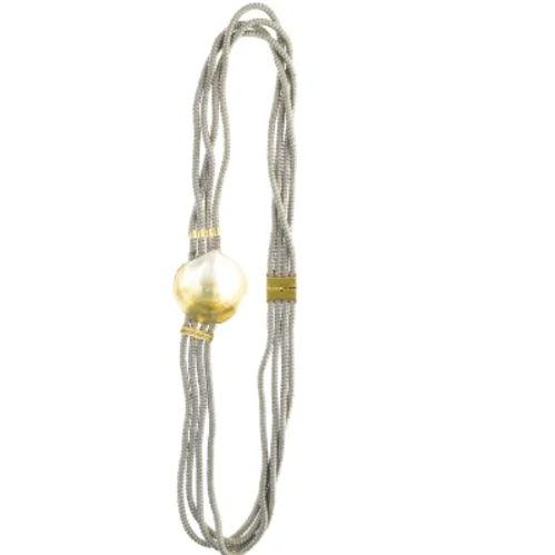 Bælte med perlevedhæng (str. Længde. 120 cm. bredde. 3 cm)