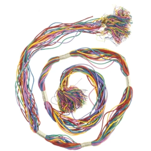 Farverig halskæde (str. Længde. 160 cm)