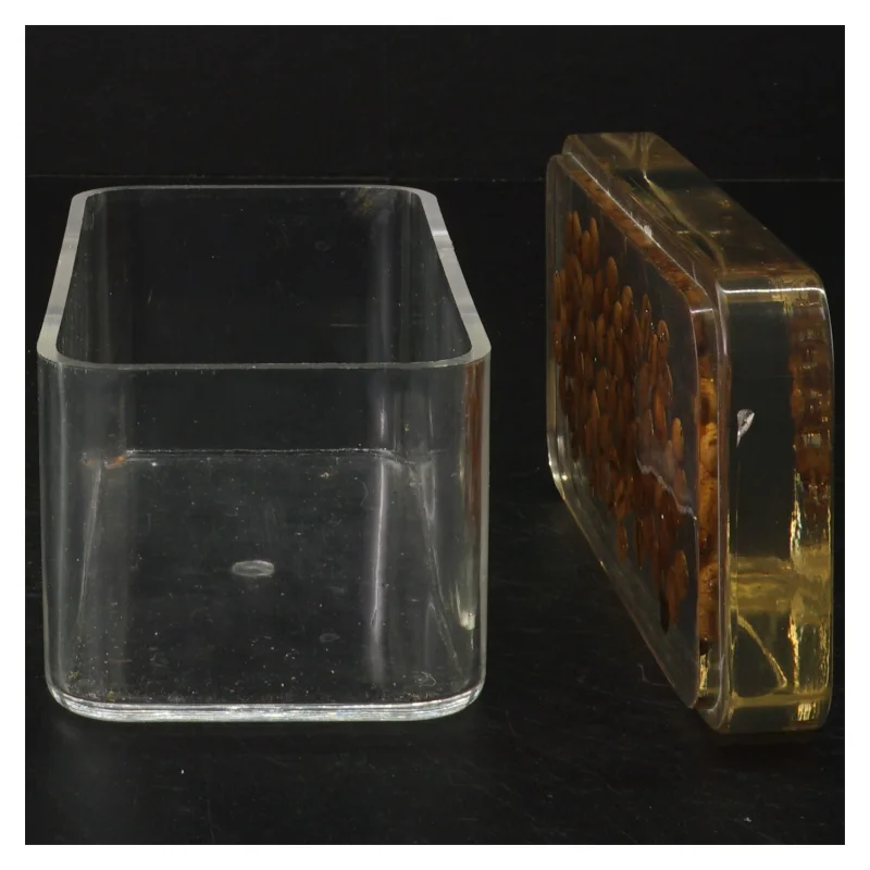 Gennemsigtig opbevaringsboks