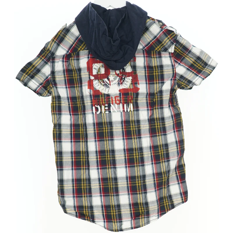 Skjorte fra Tommy Hilfiger med hætte(str. 140 cm)