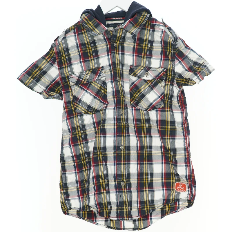 Skjorte fra Tommy Hilfiger med hætte(str. 140 cm)