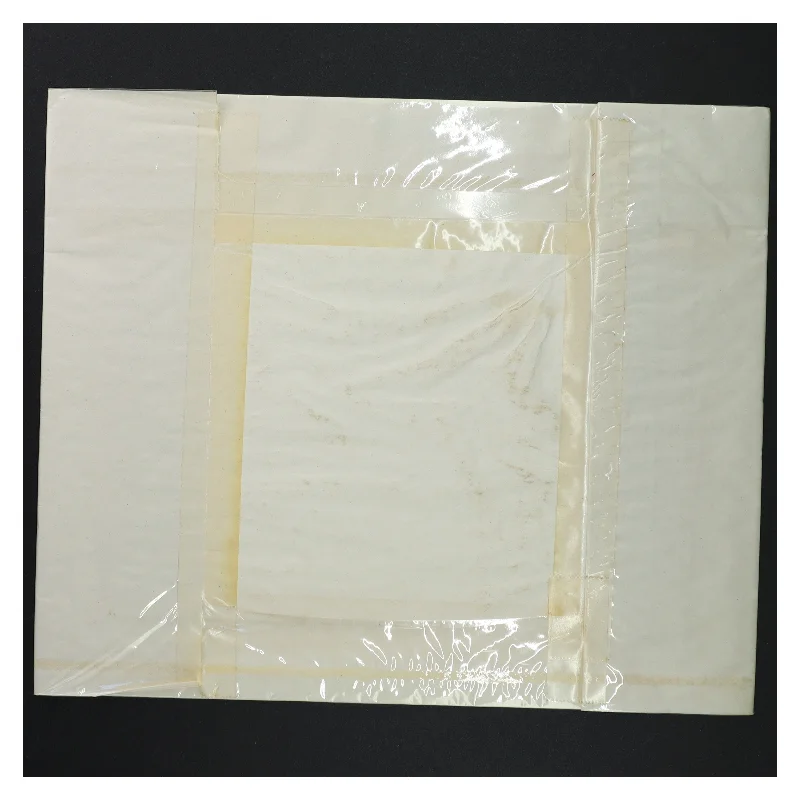 Château Mouton Rothschild etiket (str svarende til normal etiket på flaske)