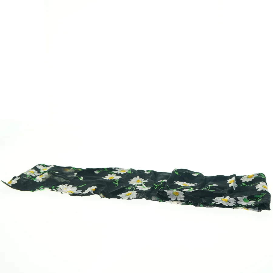 Langt, blomstret tørklæde (str. 135. x 16 cm)