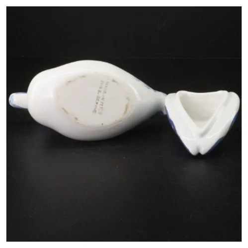 Fuglefigur af porcelæn 