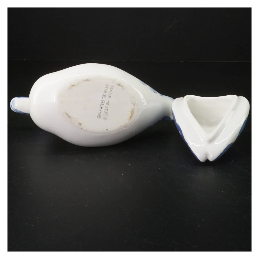 Fuglefigur af porcelæn 