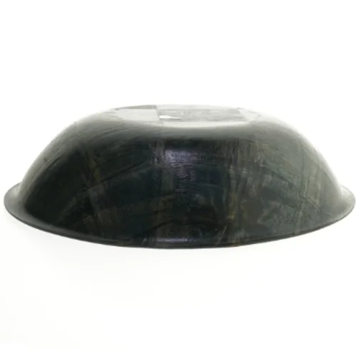 Mørkt træskål (str. 27 x 8 cm)