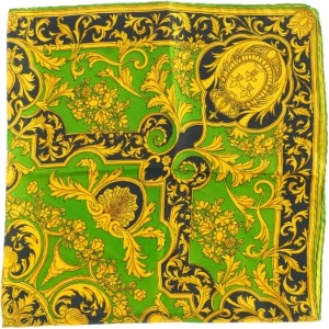 Farverig tørklæde (str. 75 x. 75 cm)