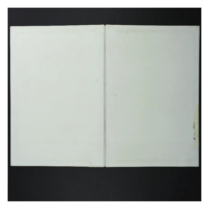 Hvid skærebræt (str. 29 x 39 cm)