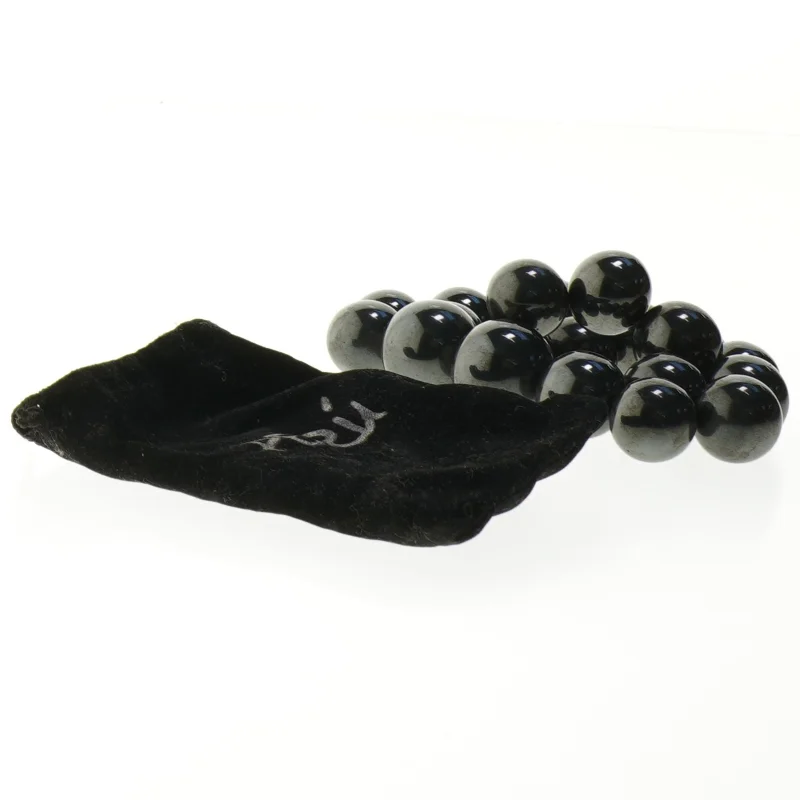  Magnetkugler med opbevaringspose fra Peru (str. 10 x 7,5 cm)