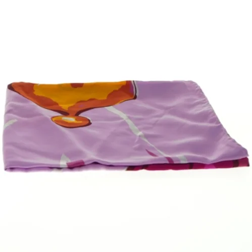 Mønstret sjal (str. 81 x 84 cm)