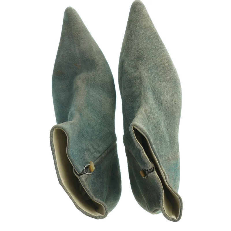 Denim stof støvler fra Emma Hope (str. 39)