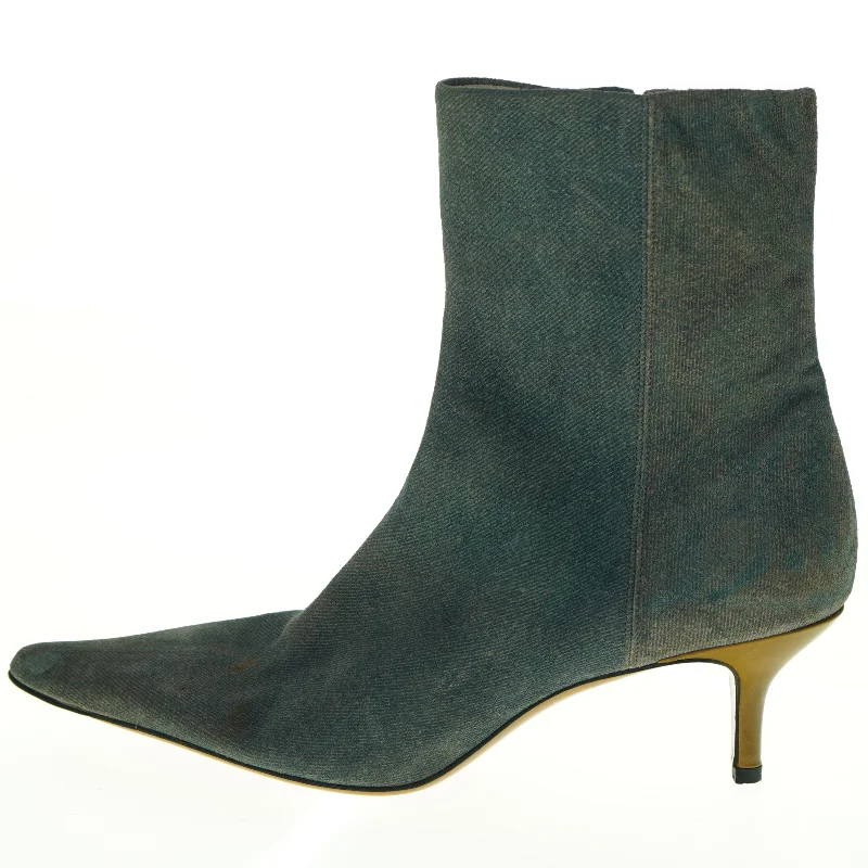 Denim stof støvler fra Emma Hope (str. 39)