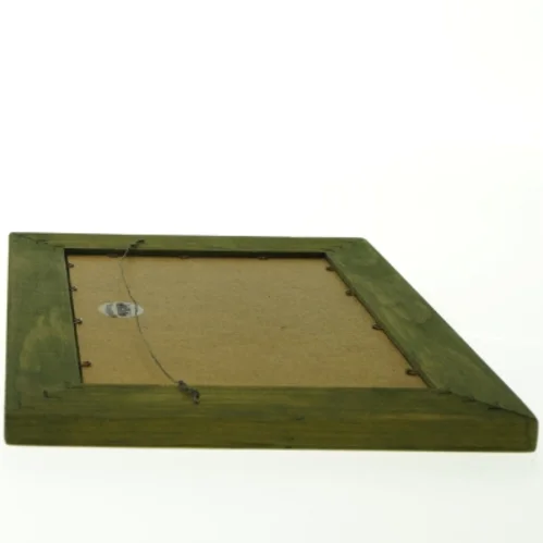 Indrammet billedkunst med artiskokmotiv